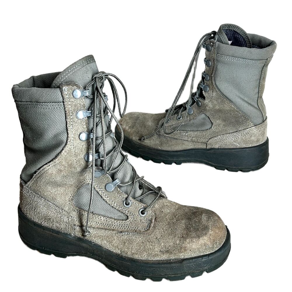 Altama Air Force TW Boots Mens Size 7 Sage Green Gore-Tex Vibram Military